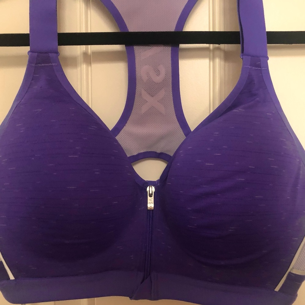 NWOT Victoria’s Secret X zip up sports bra